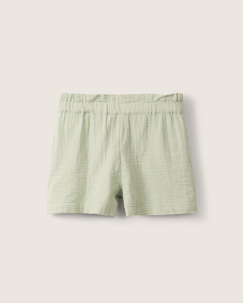 Short Verde Con El&aacute;stico