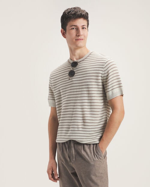 Playera Caf&eacute; De Punto