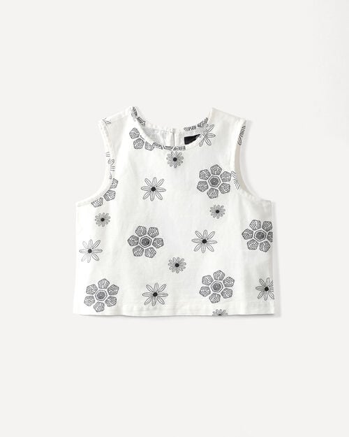 Top Estampado Flores