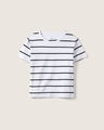 Playera Rayas Fit Regular,BLANCO P1