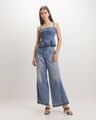 Jeans Wide Leg Azul,AZUL P1