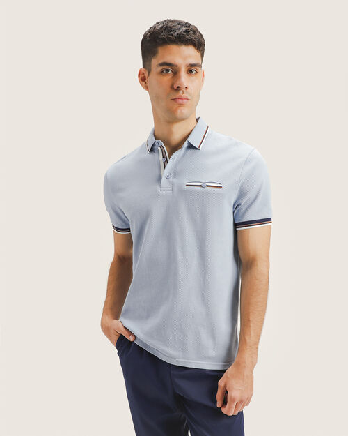 Polo Azul Fit Regular