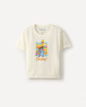 Playera Cropped Dise&ntilde;o Stitch,AMARILLO CLARO