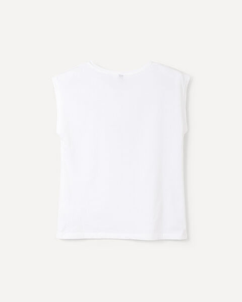 Playera Beige Bordada
