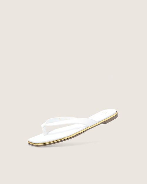 Sandalia Blanca Plana