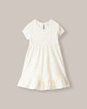 Vestido Corto Estampado,BLANCO