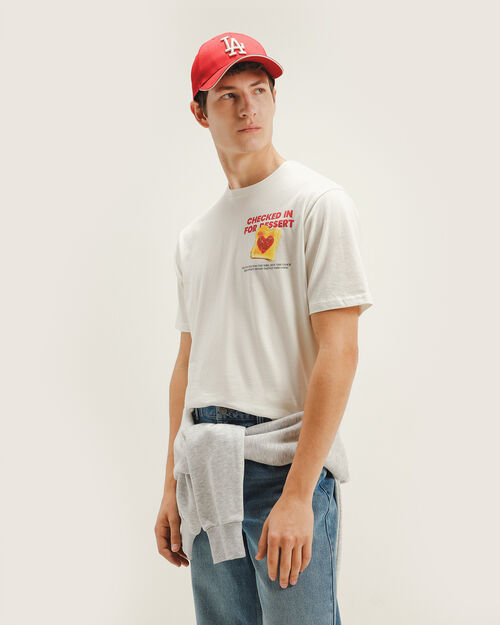 Playera Blanca Con Dise&ntilde;o