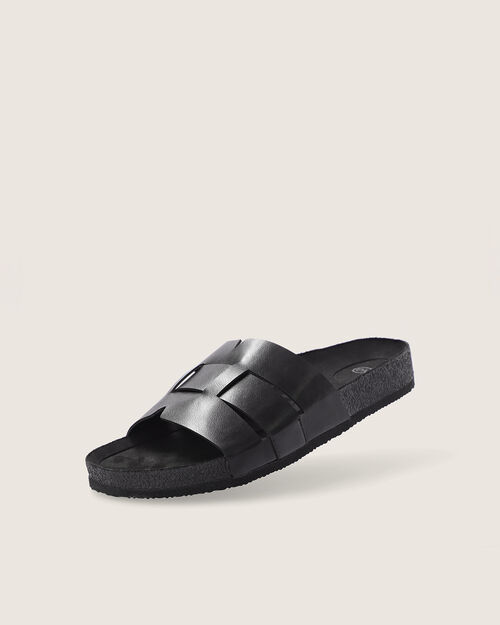 Sandalias Negras Planas