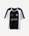 Playera Relaxed Gr&aacute;fico,NEGRO