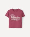 Playera Texto Enjoy,PALO ROSA OBSCURO