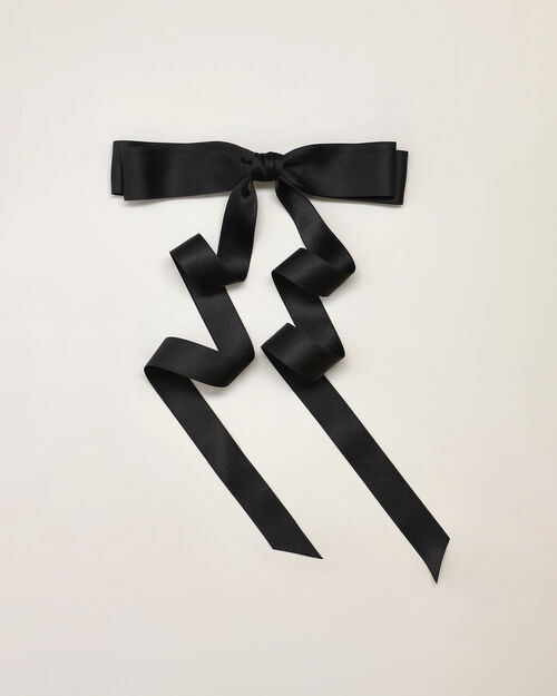 Moño Negro Para Cabello