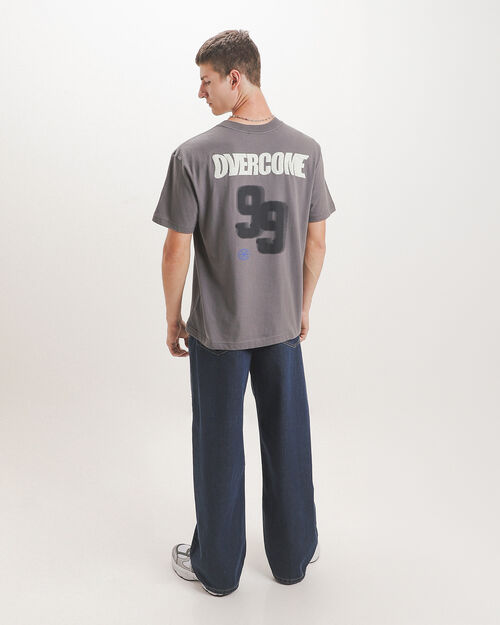Playera Gris Relaxed