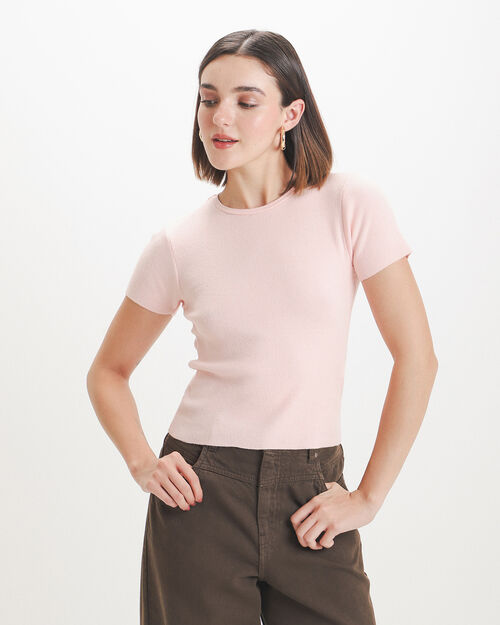 Top Rosa S&oacute;lido