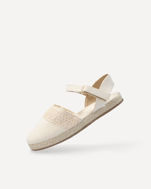 Alpargatas Planas Beige