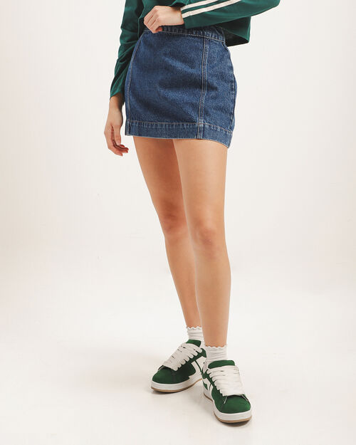 Falda Mini Azul