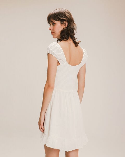Vestido Corto Smock