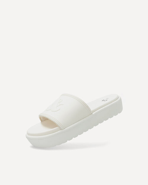 Sandalias Plataformas Blancas