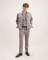 Pantalón Fit Regular,GRIS CLARO
