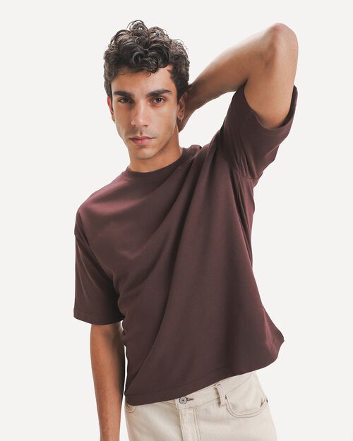 Playera Oversize Roja