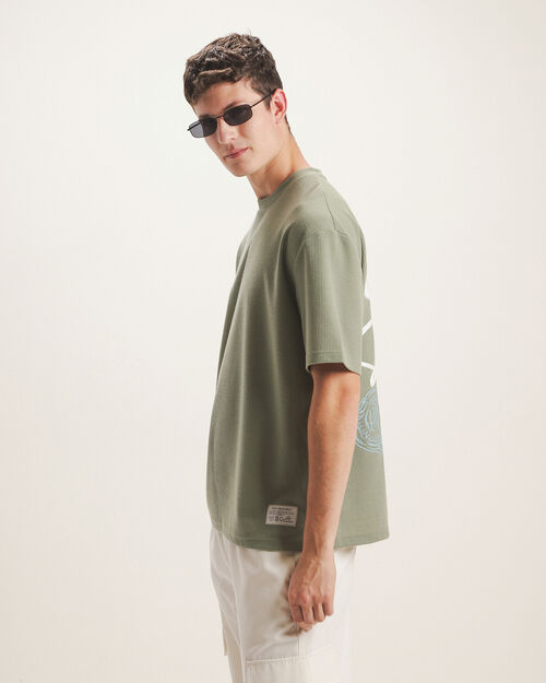 Playera Oversize Verde