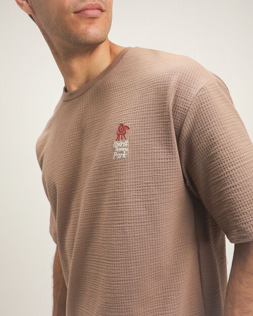 Playera Manga Corta Textura