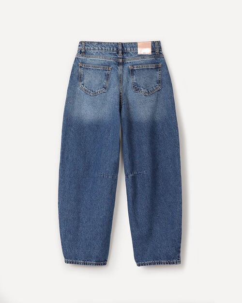 Jeans Barrel Azul