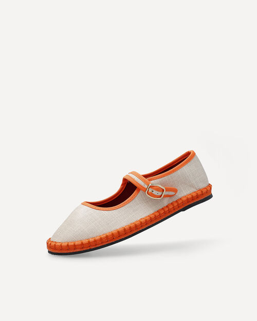 Balerina Plana Contraste