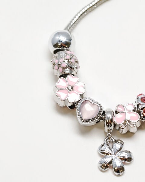 Pulsera Plata Charms