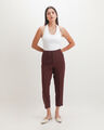 Pantal&oacute;n Rojo Straight,ROJO OBSCURO