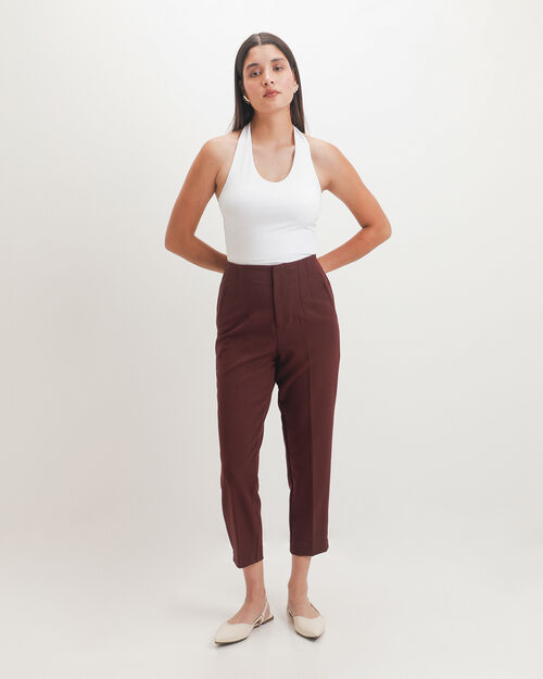 Pantal&oacute;n Rojo Straight