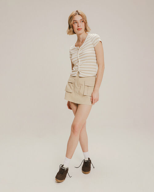 Short Falda Cargo