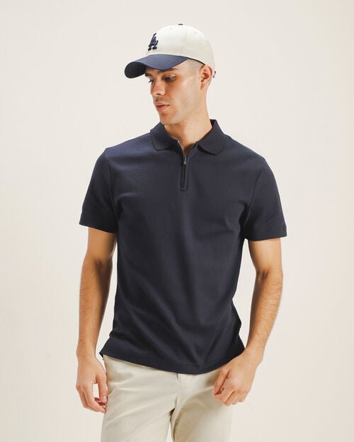 Polo Azul Marino S&oacute;lido