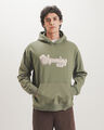 Sudadera Verde Estampada,OLIVO