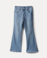 Jeans Flare Azul,AZUL CIELO