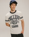 Playera Relaxed Negra Diseño,BLANCO P1