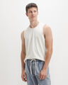 Tank Textura Beige,CRUDO