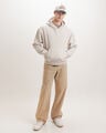 Sudadera Fit Boxy,BLANCO HUESO
