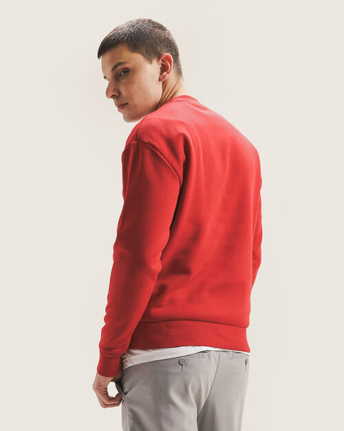 Sudadera Roja Fit Relaxed