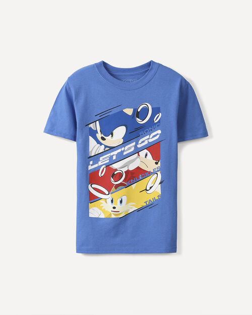 Playera Gr&aacute;fico Sonic