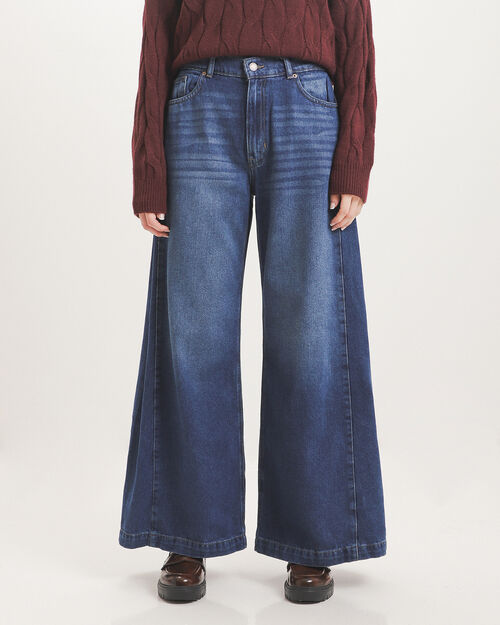 Wide Leg Jeans Cortes