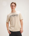 Playera Blanca Fit Regular,CARAMELO