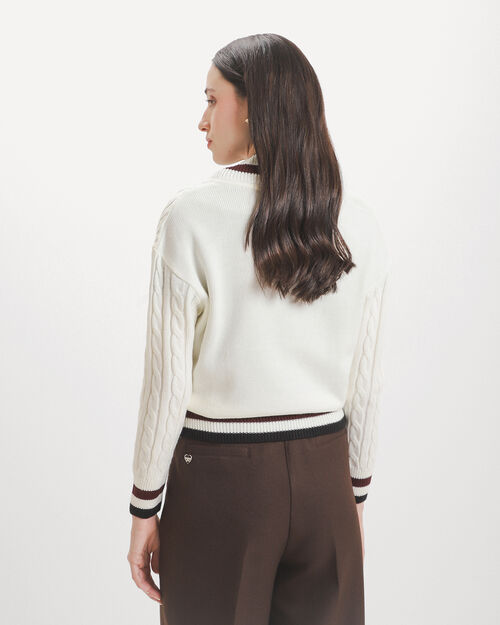 Su&eacute;ter Tejido Beige
