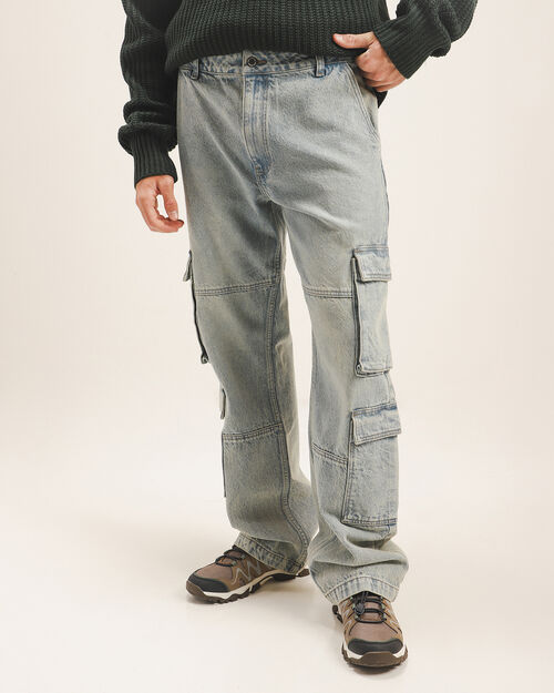Jeans Cargo Fit Baggy