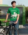 Playera Verde Peanuts,VERDE