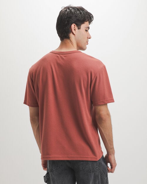 Playera Textura Naranja