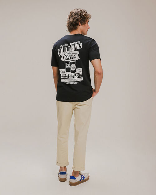 Playera Negra Coca Cola