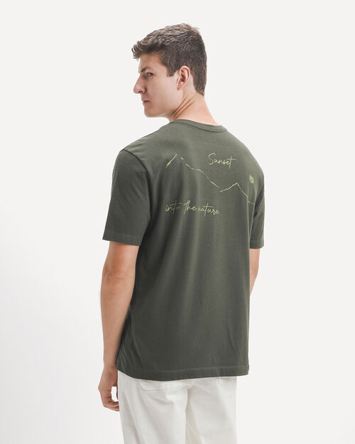 Playera Regular Verde