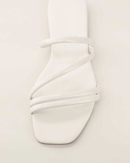 Sandalia Plana Blanca