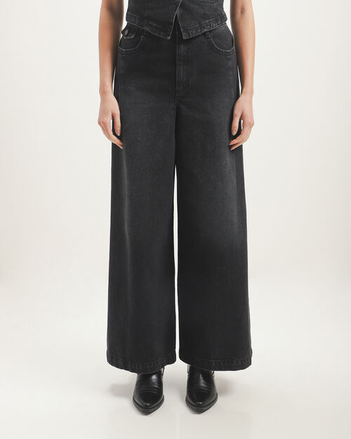 Jeans Fit Wide Leg
