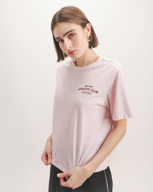 Playera Gr&aacute;fico Rosa